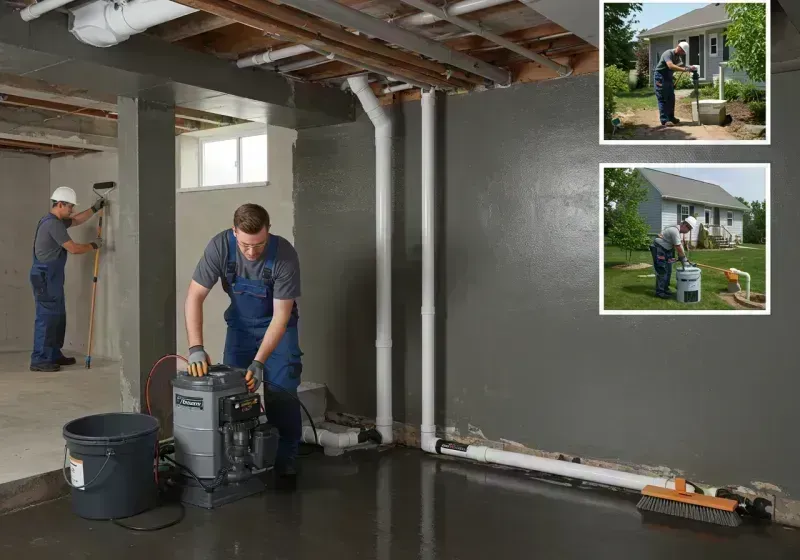 Basement Waterproofing and Flood Prevention process in Minonk, IL